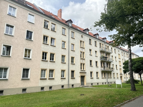 Vermietete 3-Raumwohnung mit Balkon und Tageslichtbad in Zwickau! - Außenanlage (6575)