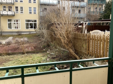 Helle 2-Raum-Wohnung mit Balkon! Unmittelbare Nähe zum Hauptbahnhof! - Balkon Ausblick (7136)