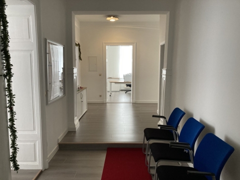 113 qm Büroeinheit im denkmalgeschützten Gründerzeithaus Nähe Schwanenteich - Flur / Empfang (55)