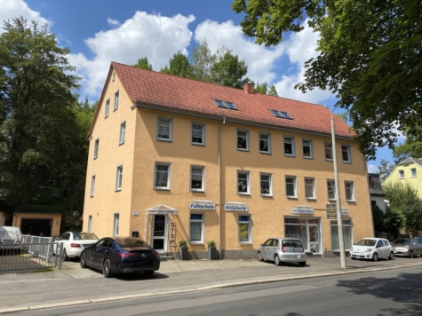 Helle 4-Raumwhg. mit EBK und Balkon in Zwickau! Wallbox für E-Autos am Haus! - Hausansicht (9899)