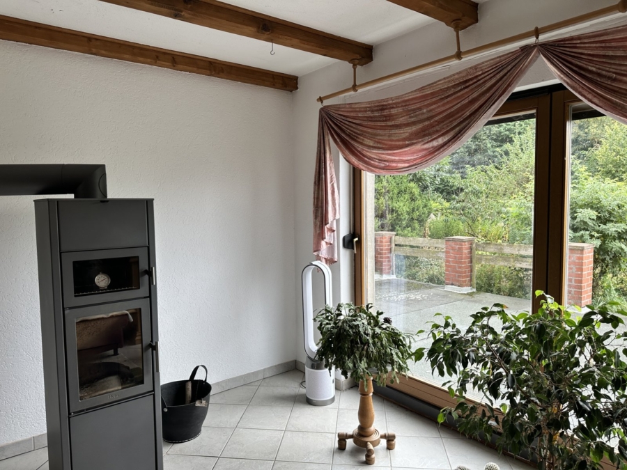 Kamin Wohnzimmer OG modernes Haus