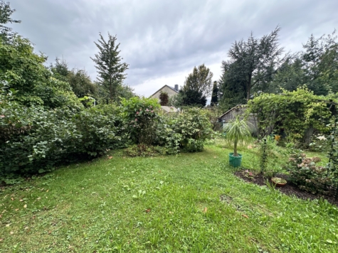 Dreiseitenhof: 2 Wohnhäuser, Nebengelass, gr. Grundstück = viel Raum für individuelle Lebenskonzepte - Garten (14382)