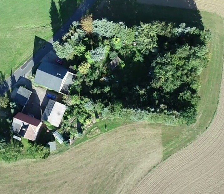 Drohnenaufnahme Anwesen
