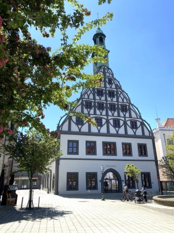 Eine ganze Etage nur für Sie! DG-Wohnung, 4 Zimmer, Gäste-WC, Balkon, vermietet! - Gewandhaus, das Zwickauer Theater (4020)