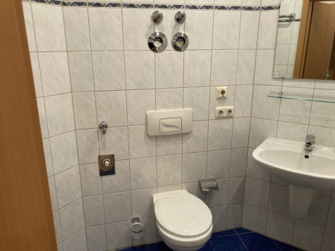 Ab 01.08.26! Schöne 1-Raumwohnung mit Balkon, Wanne, attraktive Lage, Nähe Muldenpromenade! - Bad mit Wanne (3588)