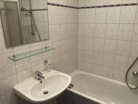 Ab 01.08.26! Schöne 1-Raumwohnung mit Balkon, Wanne, attraktive Lage, Nähe Muldenpromenade! - Bad mit Wanne (3589)