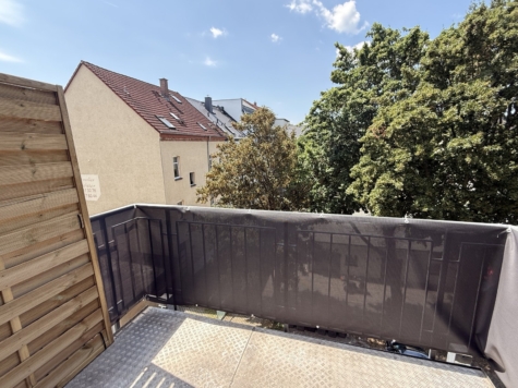 Schöne 2-Raumwohnung mit Balkon, Stpl. und neuer EBK! Tageslichtbad! - Balkon (9390)