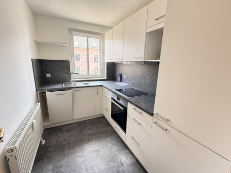 Schöne 2-Raumwohnung mit Balkon, Stpl. und neuer EBK! Tageslichtbad! - Einbauküche (9392)