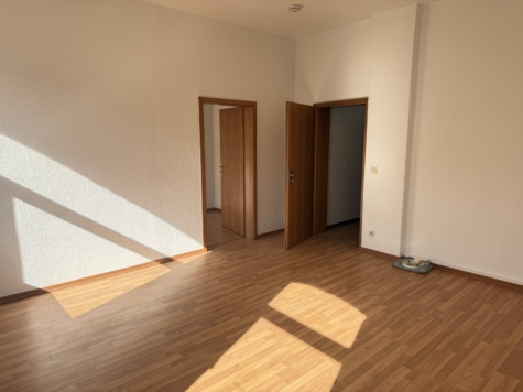 Helle, sanierte 2-Raumwohnung in guter Lage! - Wohnzimmer (14547)