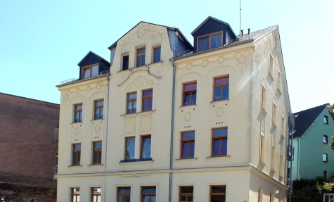 Modernisierte 2-Raum-Wohnung mit Balkon! Denkmalschutz! Leerstehend! - Außenansicht (4642)