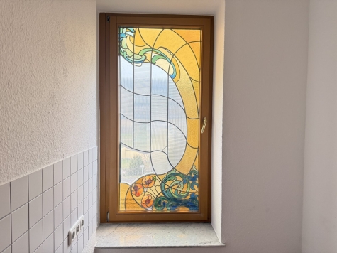 Modernisierte 2-Raum-Wohnung mit Balkon! Denkmalschutz! Leerstehend! - besonderes Küchenfenster (4652)