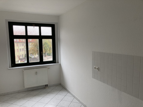 Vermietete 2-Raumwohnung mit Balkon in Marienthal! Nähe HBK! - Küche mit Fenster (6866)