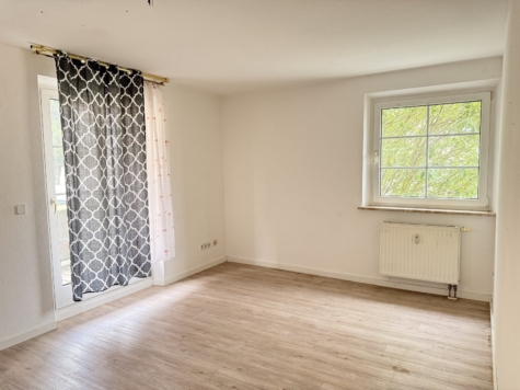 2-Raumwohnung mit Tageslichtbad und Balkon in Zwickau-Marienthal! Nähe HBK! - Wohnzimmer, Balkon (13541)