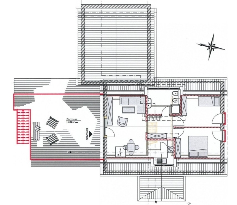 Exklusive Strandnähe trifft moderne Eleganz! EFH mit Einliegerwohnung in Bestlage von Thiessow! - Grundriss DG (6922)