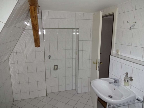 Vermietete 2-Raumwohnung mit Einbauküche; Innenstadtlage! - Badezimmer (4783)