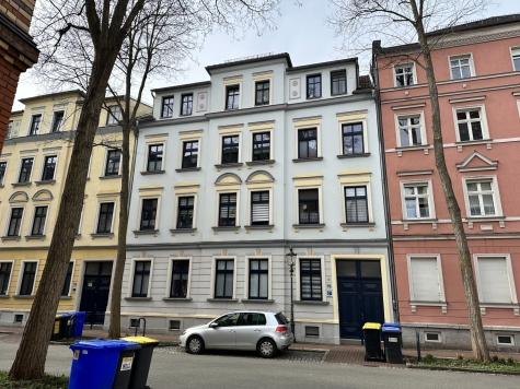 Vermietete 3-Raumwohnung mit Balkon direkt an der Zwickauer Mulde! - Außenansicht (7718)