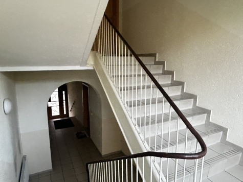 Vermietete 2-Raumwohnung mit Balkon u. Tageslichtbad in Zwickau! - Treppenhaus (6820)