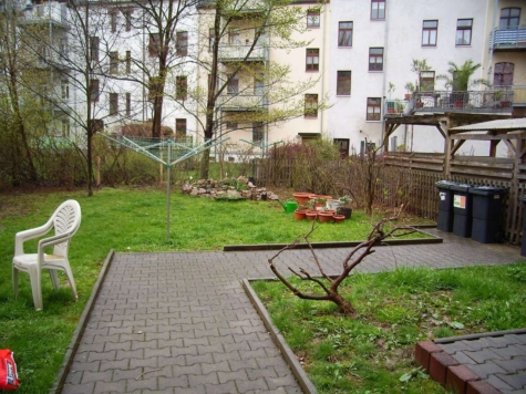 Schöne 2-Raumwhg. in idealer Lage zum Schlobigpark, Parkplätze vor dem Haus! - Hofbereich (13053)
