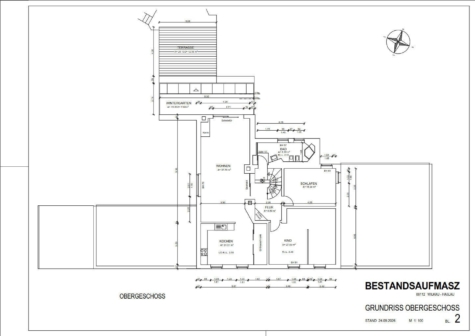 Attraktives Wohn- und Geschäftshaus mit großem Grundstück, Pool und Photovoltaik in Wilkau-Haßlau! - Grundriss OG (14130)