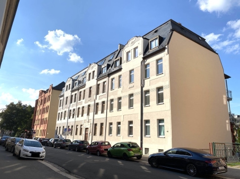 Vermietete 2-Raum Wohnung mit Balkon in ruhiger Vorstadtlage! - Außenansicht (6170)