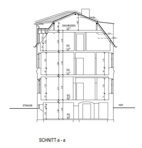 Sanierungsbedürftiges Mehrfamilienhaus mit 3 Wohneinheiten in Klingenthal! - Schnitt (11965)