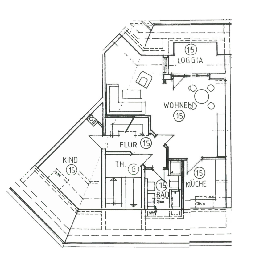 Grundriss 1. DG