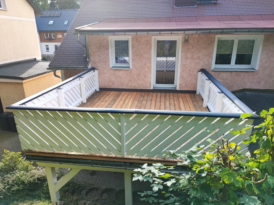 Balkon am DG