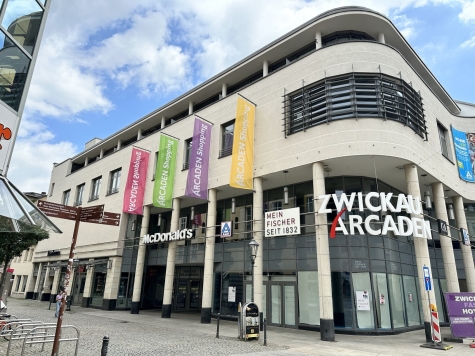 Ab 1.9.26! Zentrumsnahe 3-Raumwohnung mit moderner EBK in Zwickau! - Zwickauer Arcaden (7879)