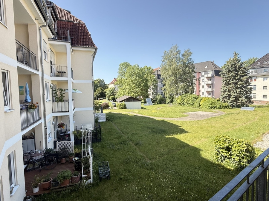 Ausblick Balkon