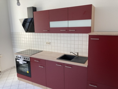 Zentrumsnahe 1-Raumwohnung mit Einbauküche! Vermietet! - Küche mit EBK (6494)