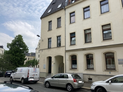 Zentrumsnahe 1-Raumwohnung mit Einbauküche! Vermietet! - Außenansicht (6485)