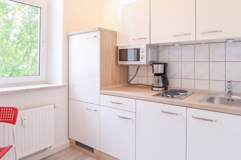 Möblierte 1-Raumwohnung in guter Lage! - Küche mit EBK (9957)