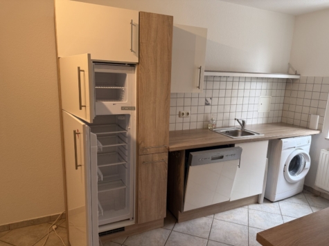 Gemütliche 2-Raumwohnung mit Terrasse und EBK in Lichtentanne! - Küche mit EBK (12347)