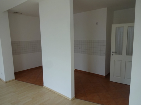 Ab 1.12.! Zentrumsnahe 2-Raumwhg. mit Balkon und Abstellraum! - Küchenecke (11632)
