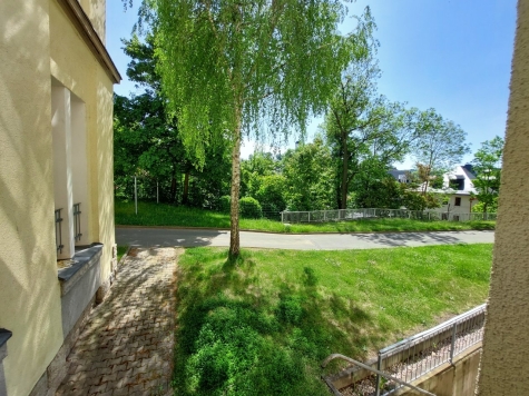 Attraktives Apartement in ehemaliger Textilfabrik, mit Aufzug, zentrumsnah, Denkmalschutz! - Blick aus der Wohnung (720)