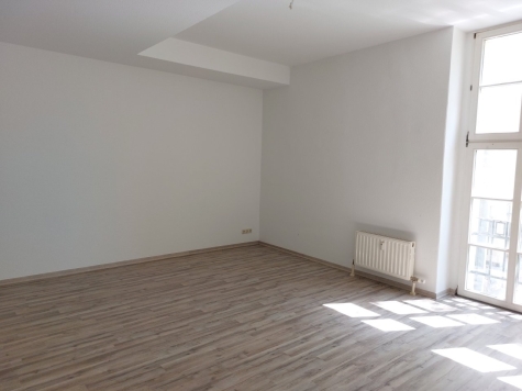 Attraktives Apartement in ehemaliger Textilfabrik, mit Aufzug, zentrumsnah, Denkmalschutz! - Wohn- und Schlafbereich (705)