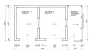 Grundriss Garagen