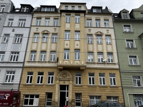 Geräumige, helle 2-Raum-Whg. im EG mit Balkon, Einbauküche und TV im Kochbereich, vermietet! - Ansicht (1600)