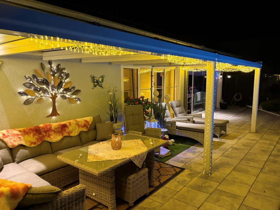 Terrasse abends