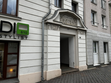 Vermietete 4-Raum-Wohnung mit Balkon, Tageslichtbad u. Gäste-WC in Plauen! Aufzug; Zentrumsnah! - Hauseingang (2782)