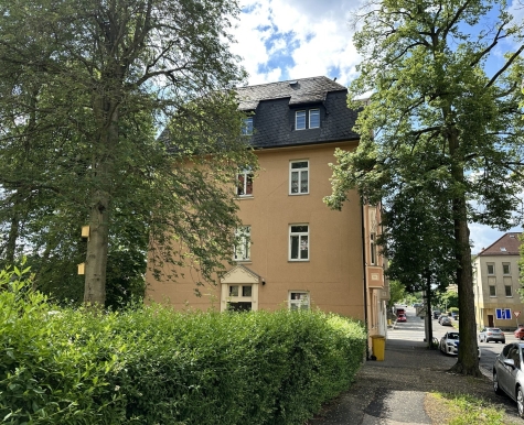 Vermietete 2-Raum-Wohnung mit Einbauküche und Tageslichtbad! - Außenansicht (548)
